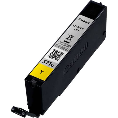 Cartuccia inkjet alta capacità CLI-571Y XL Canon giallo 0334C001